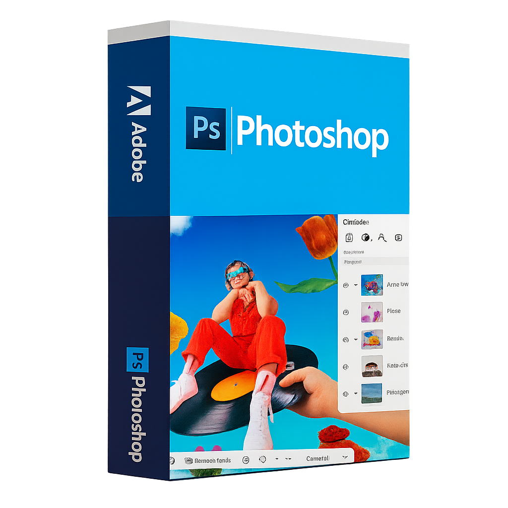 🎨 Adobe Photoshop – Edição de Imagens, Criação e Retoque Profissional